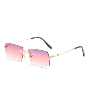 Golden Frame Purple Pink Lens