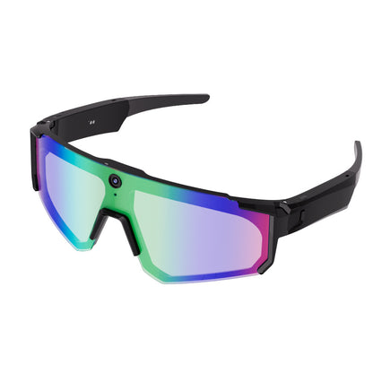 Lunettes connectées ACTION VISION vue de dos avec système de charge magnétique