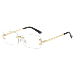 Gold Frame White